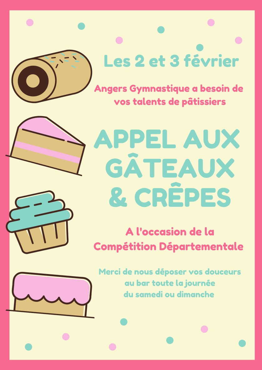 Appel aux gâteaux