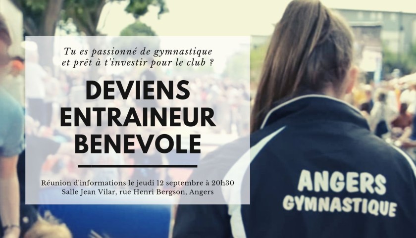 Deviens entraîneur bénévole