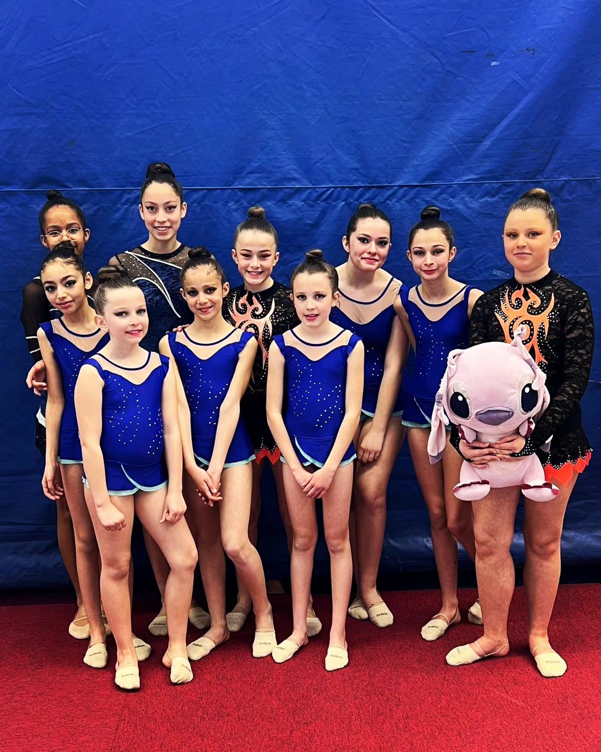 Retour sur le regroupement de gymnastique Rythmique ensembles, régional, trophée fédéral B et&nbsp;C