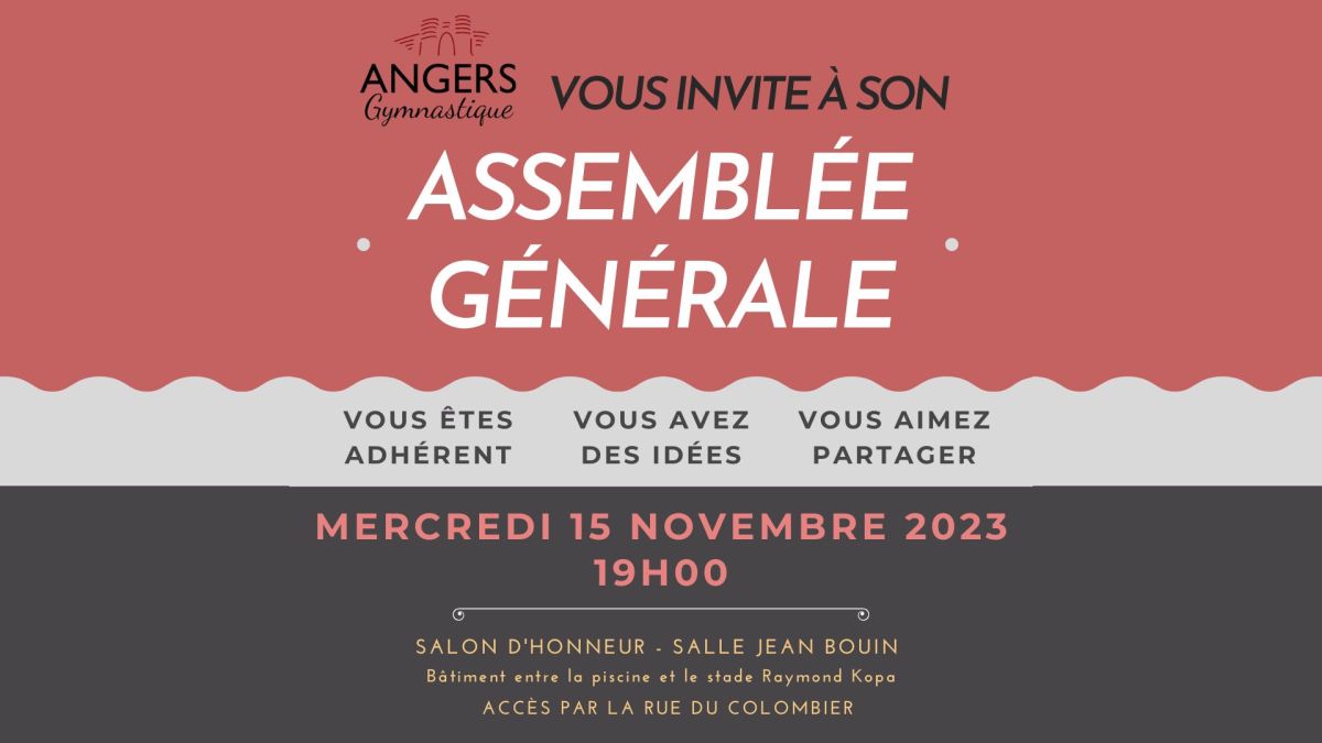 ASSEMBLÉE GÉNÉRALE 2023