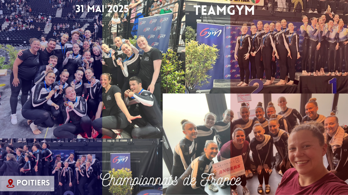 🔴Championnats de France de TeamGym&nbsp;!
